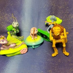 Lot of  5 Pixars Bugs life McDonald's toys
